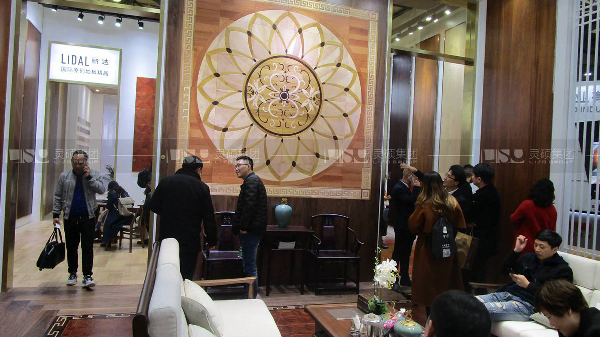 宜人-地面材料展臺設(shè)計案例