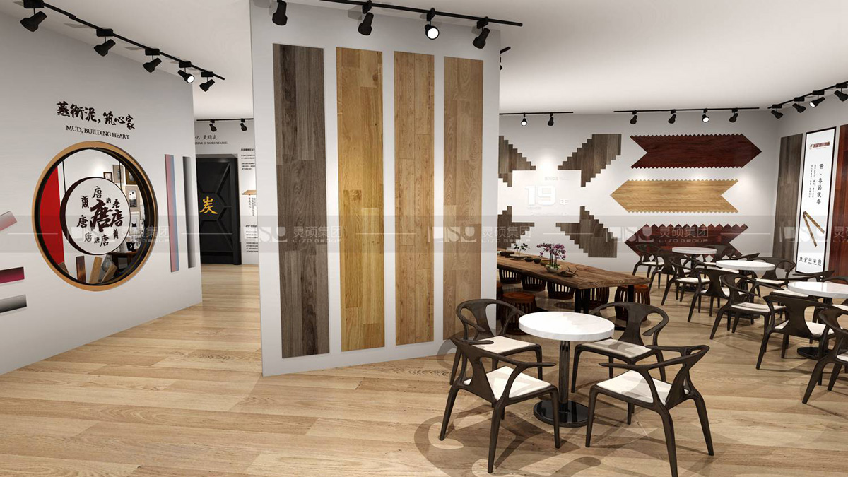 燕泥-地面材料展臺設(shè)計案例