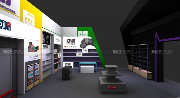 海際-寵物展展臺設(shè)計案例