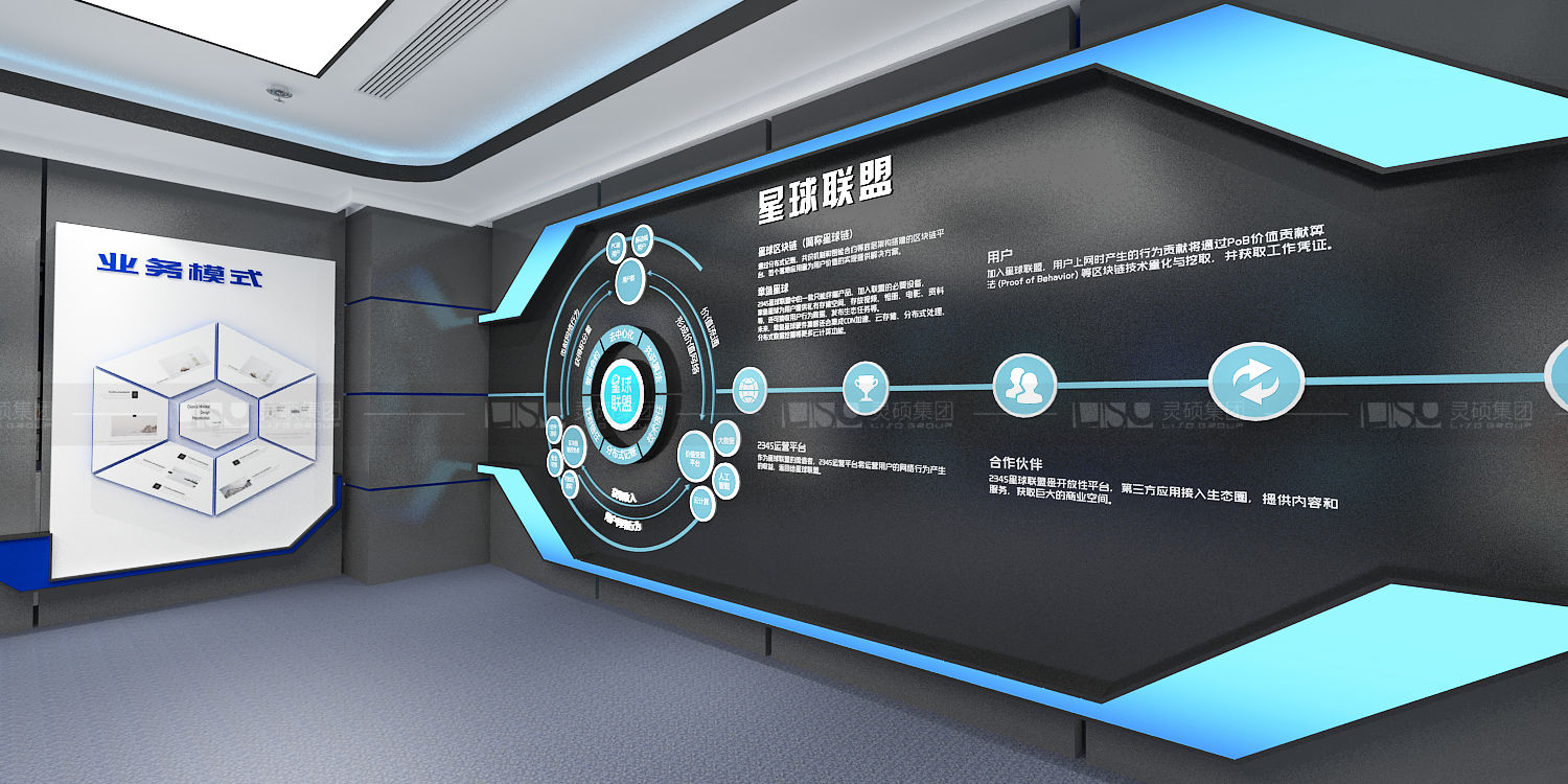 2345集團企業(yè)展廳設(shè)計案例