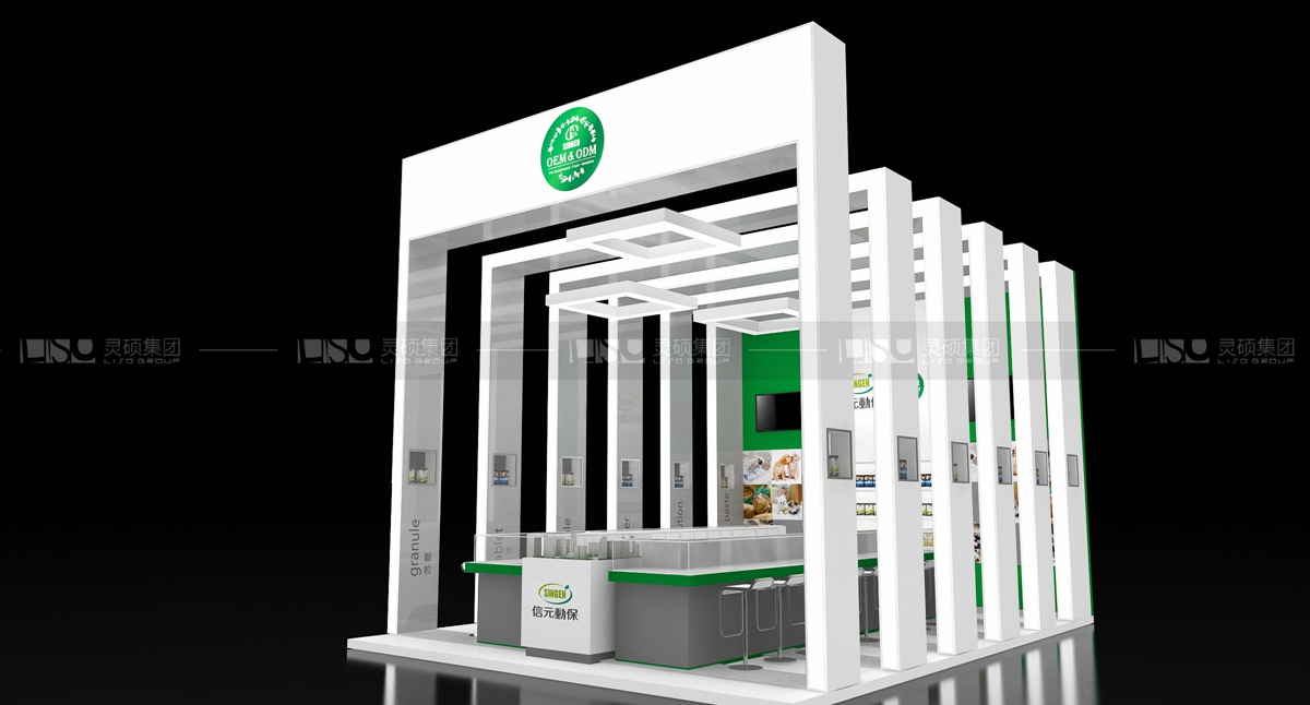 佑聯(lián)-寵物展展臺設計案例