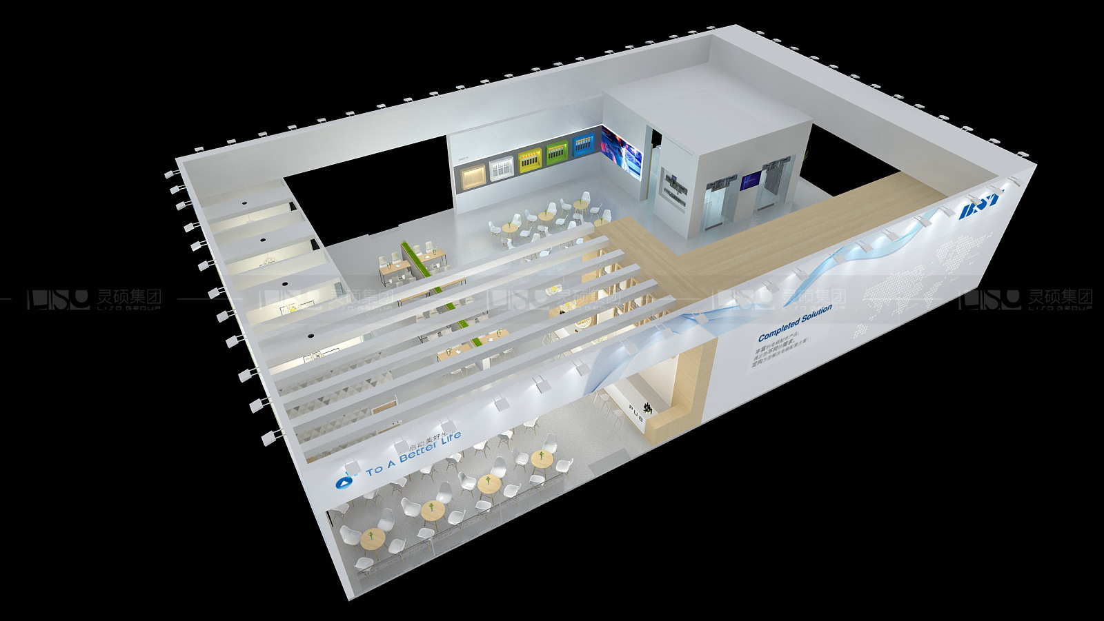 貝思特-電梯展展臺(tái)設(shè)計(jì)案例