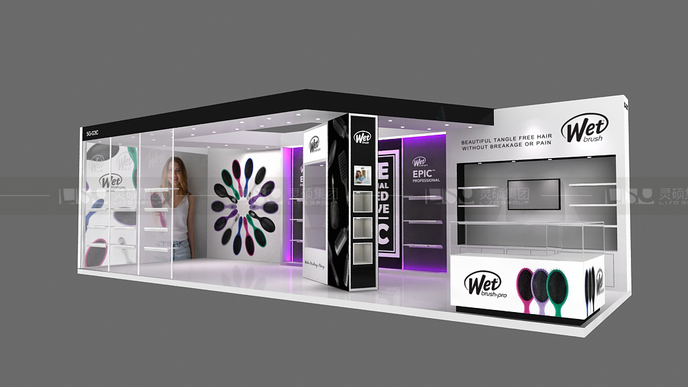 JD Beauty-香港美容展臺(tái)設(shè)計(jì)