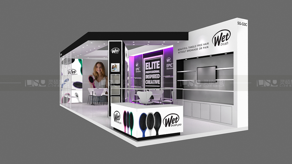 JD Beauty-香港美容展臺(tái)設(shè)計(jì)