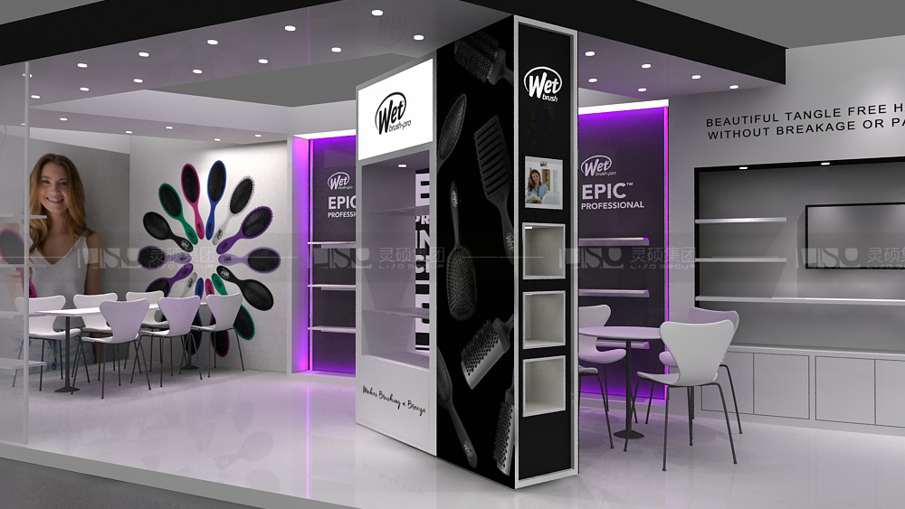 JD Beauty-香港美容展臺(tái)設(shè)計(jì)