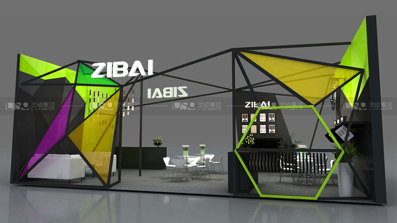 梓柏-紡織展臺設(shè)計(jì)搭建案例