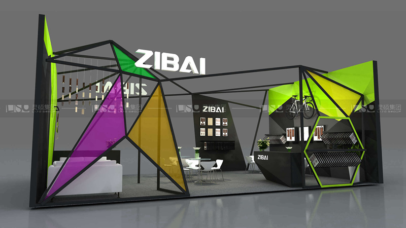 梓柏-紡織展臺設(shè)計(jì)搭建案例