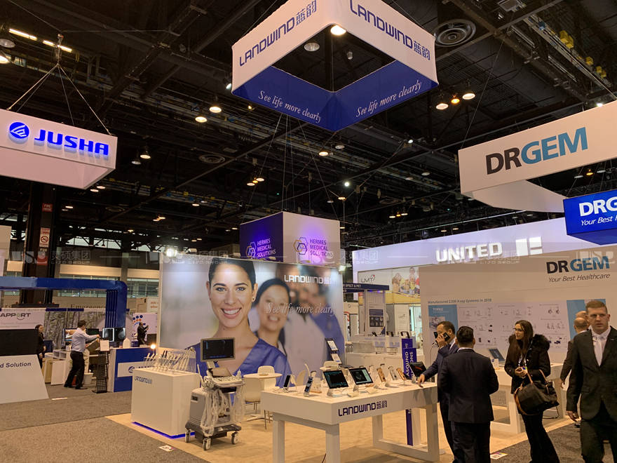 國外展臺(tái)設(shè)計(jì)搭建-藍(lán)韻醫(yī)療