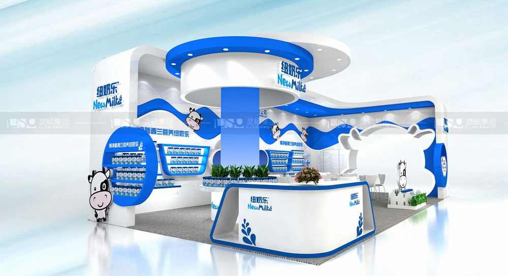 紐奶樂-孕嬰童展臺設(shè)計案例