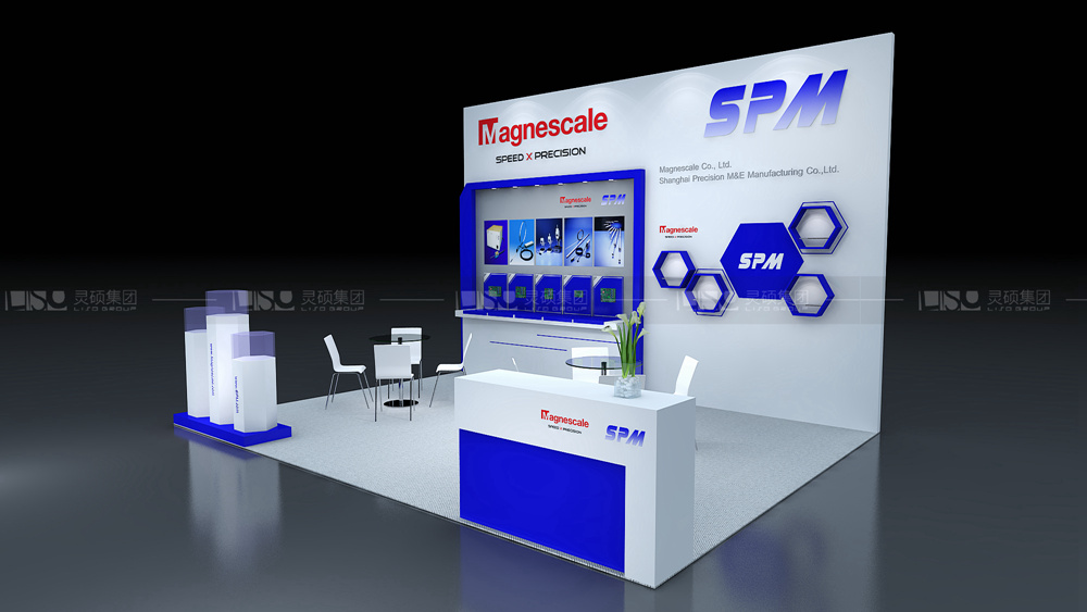 平信-慕里黑電子展臺設(shè)計(jì)