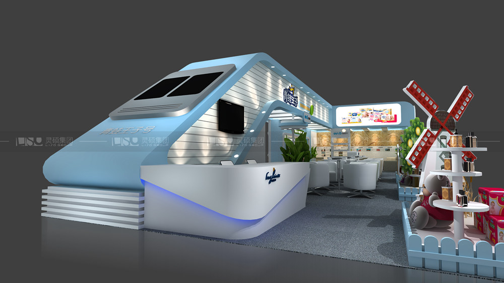 青蛙王子-CBME孕嬰童展臺設(shè)計搭建案例