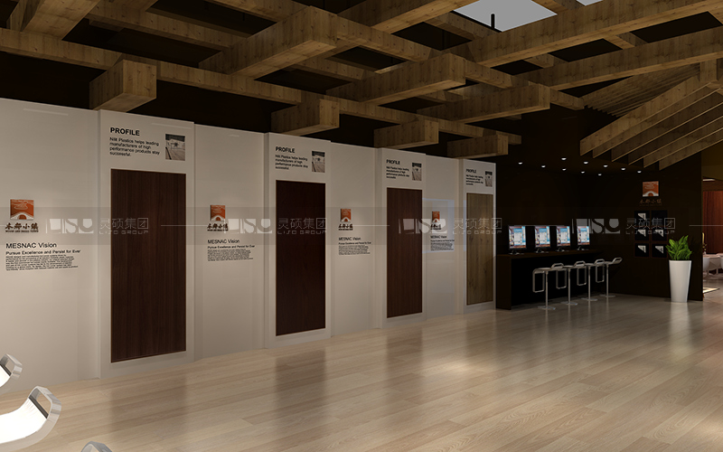 南潯-地材展臺(tái)設(shè)計(jì)搭建案例