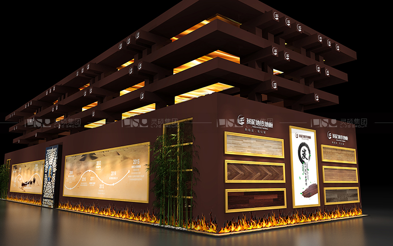 燕泥-地材展臺(tái)設(shè)計(jì)搭建案例