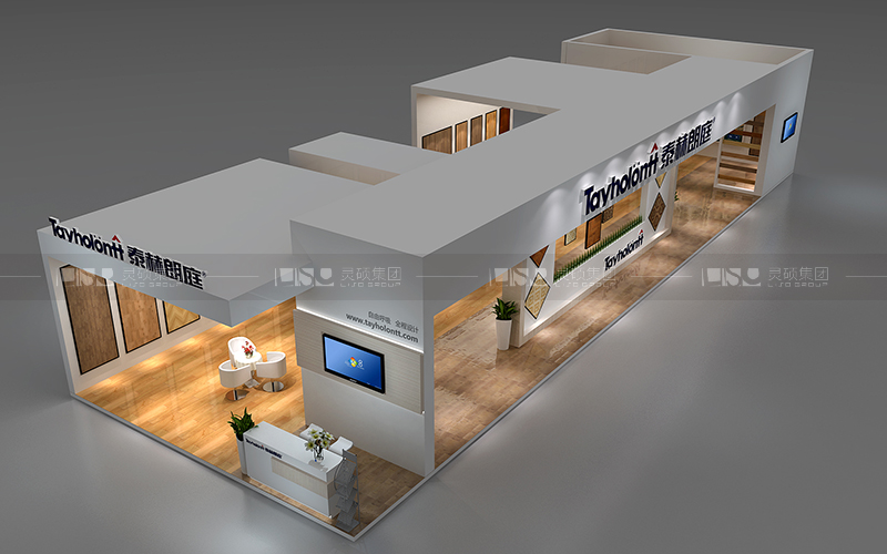 泰赫朗庭-地材展臺設(shè)計(jì)搭建案例