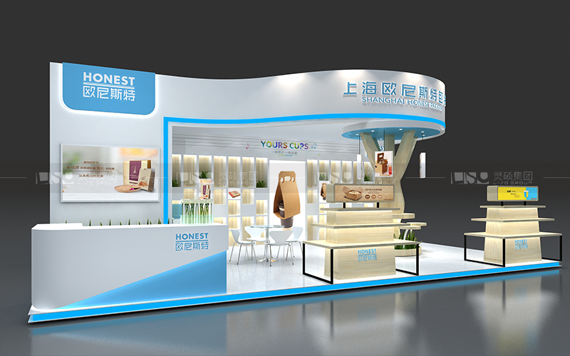 歐尼斯特-焙烤展臺(tái)設(shè)計(jì)搭建案例