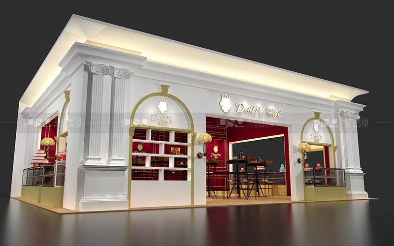 億成焙烤展臺設(shè)計搭建案例