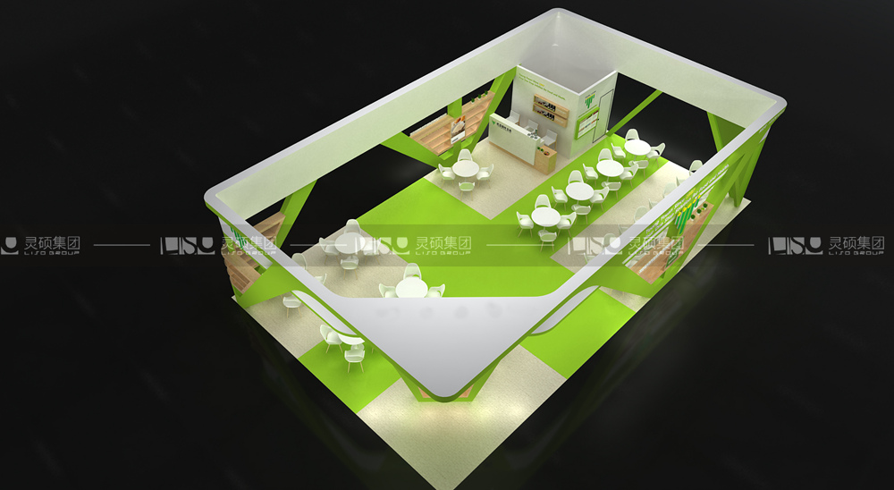 統(tǒng)園-食品添加劑展臺(tái)設(shè)計(jì)搭建案例