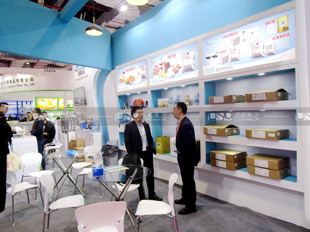 熊貓-食品添加劑展臺設(shè)計搭建案例