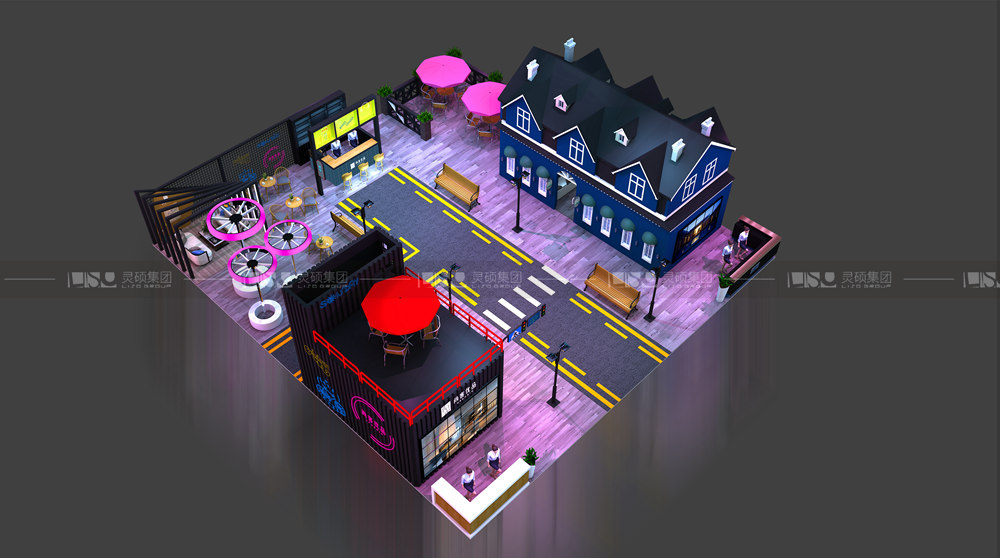 尚美-酒店展臺(tái)設(shè)計(jì)搭建案例