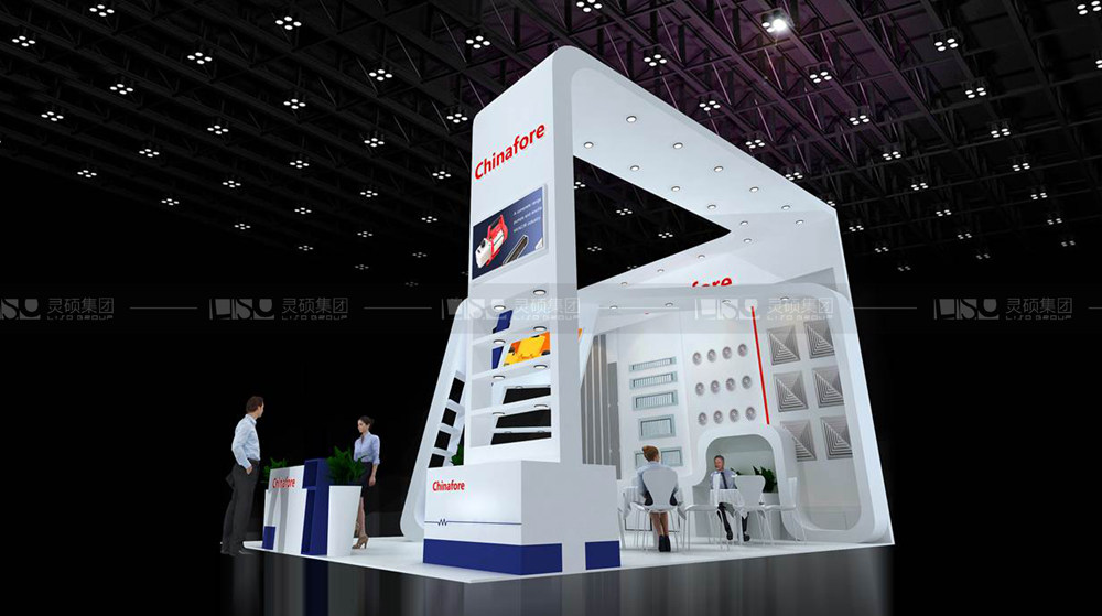 雙花-制冷展臺設計搭建案例