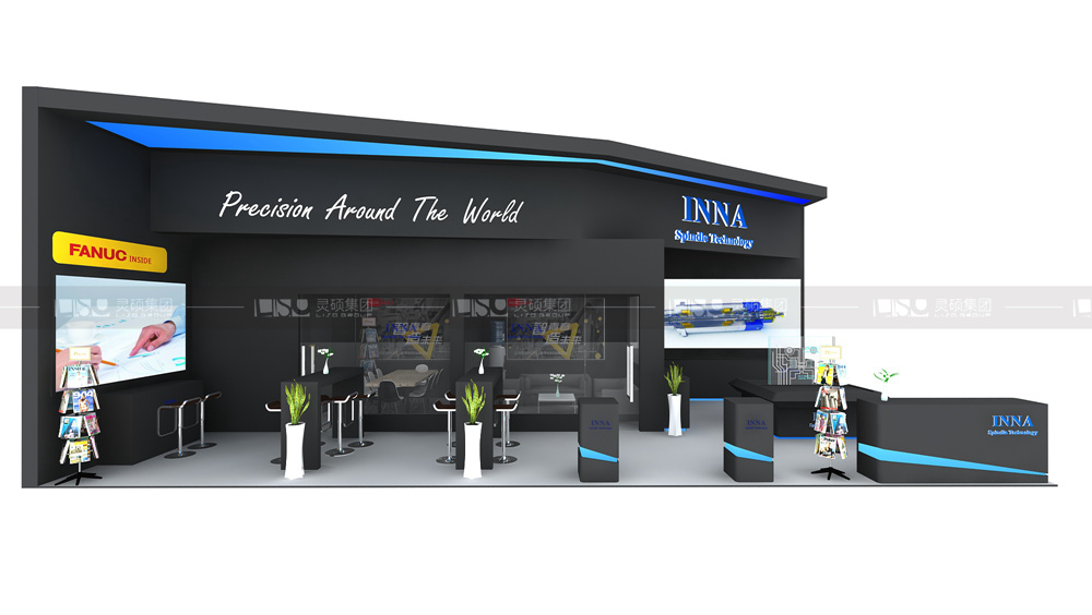 英納-展臺(tái)設(shè)計(jì)案例