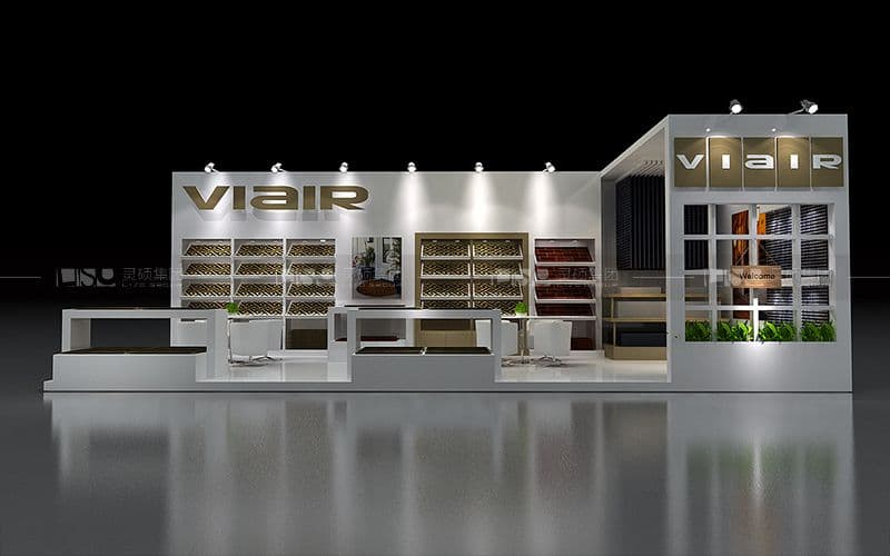 維艾爾-地面材料展展臺設(shè)計(jì)搭建案例