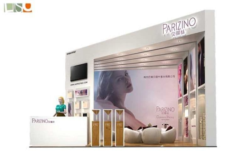 貝麗絲-美容展展臺(tái)設(shè)計(jì)搭建案例