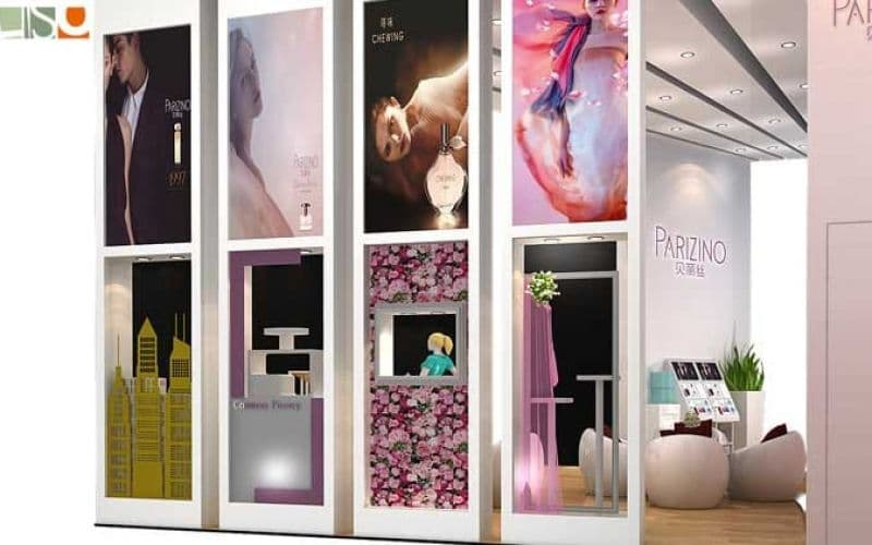 貝麗絲-美容展展臺(tái)設(shè)計(jì)搭建案例