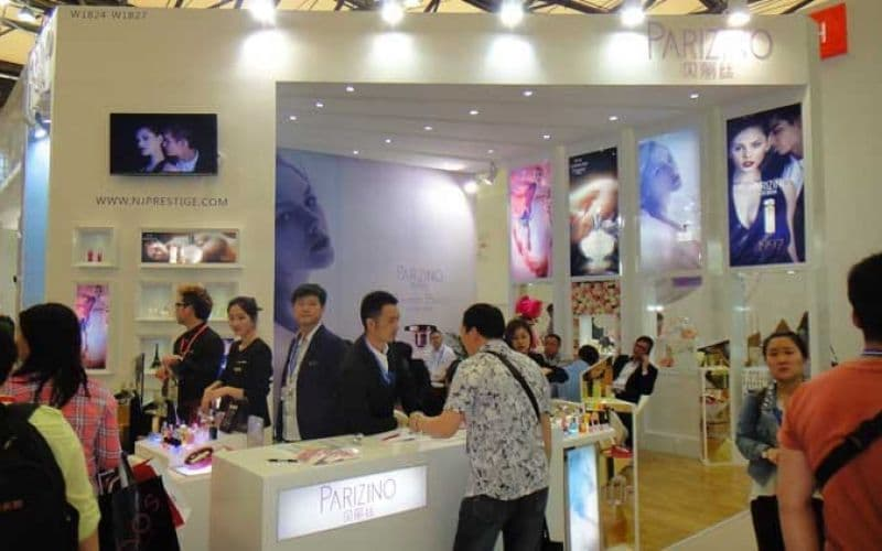 貝麗絲-美容展展臺(tái)設(shè)計(jì)搭建案例