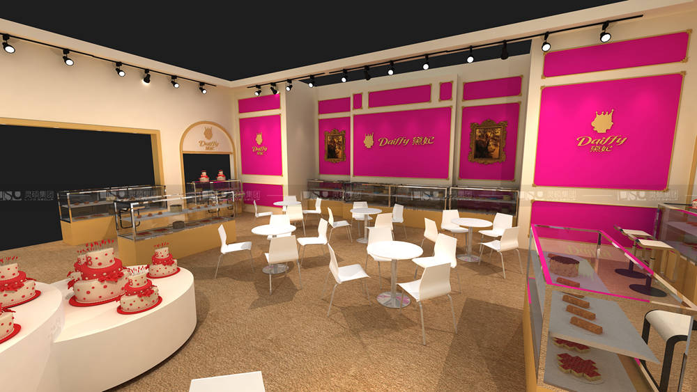 黛妃-焙烤展展臺設(shè)計案例