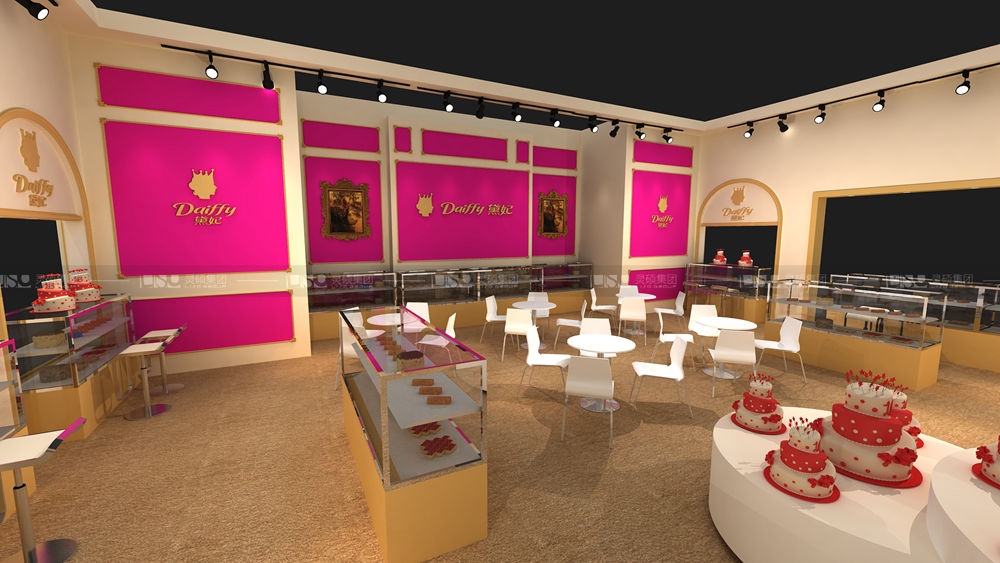 黛妃-焙烤展展臺設(shè)計案例
