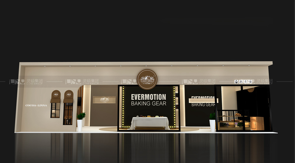 可可琳納-焙烤展展臺設(shè)計案例