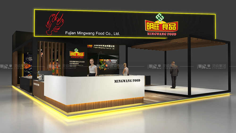 明旺-酒店用品展臺設(shè)計(jì)搭建案例