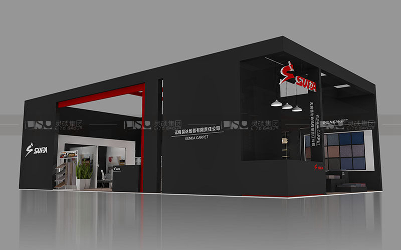 昆達(dá)-地材展臺設(shè)計(jì)搭建案例