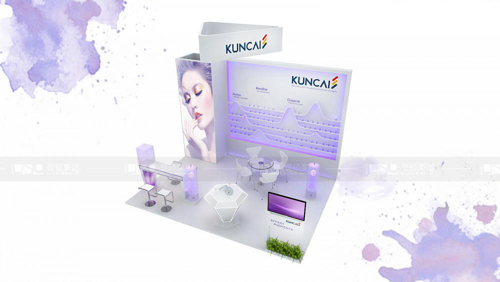 國外展臺設(shè)計(jì)搭建-坤彩科技
