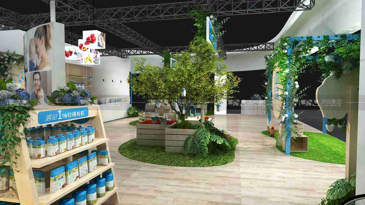 貝拉米—CBME孕嬰童展臺(tái)設(shè)計(jì)案例