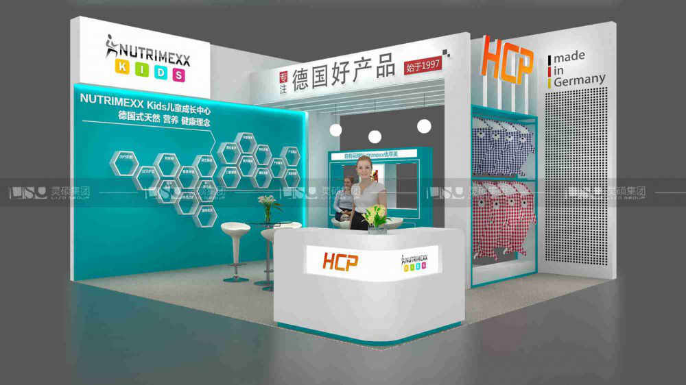 德爾美-18年上海展會展臺設(shè)計案例