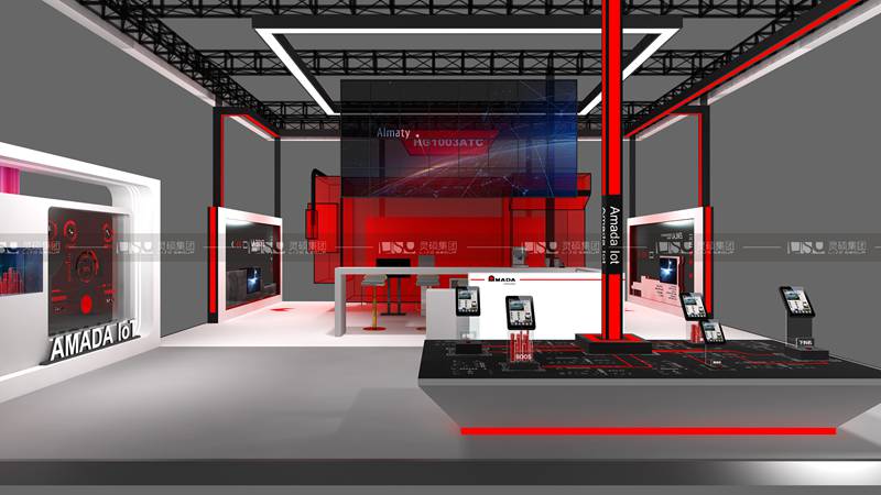 Amada-2019年上海展會(huì)展臺(tái)設(shè)計(jì)案例