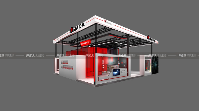 Amada-2019年上海展會(huì)展臺(tái)設(shè)計(jì)案例