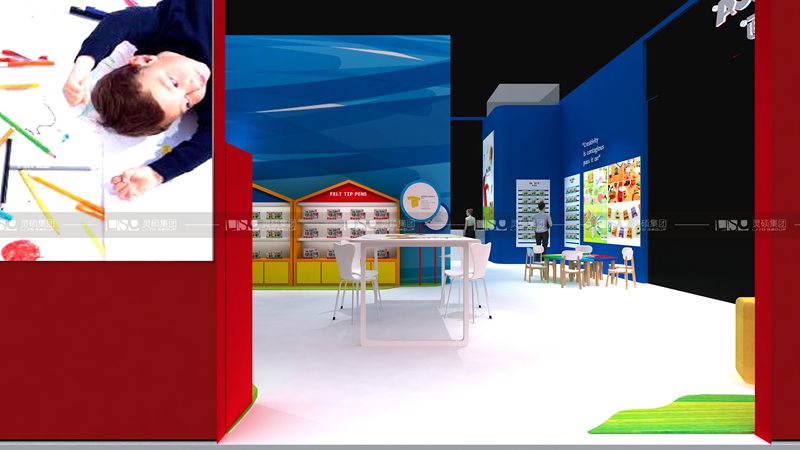 晨光-2019年上海展會展臺設(shè)計案例