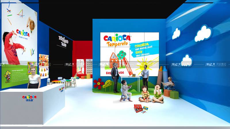 晨光-2019年上海展會展臺設(shè)計案例