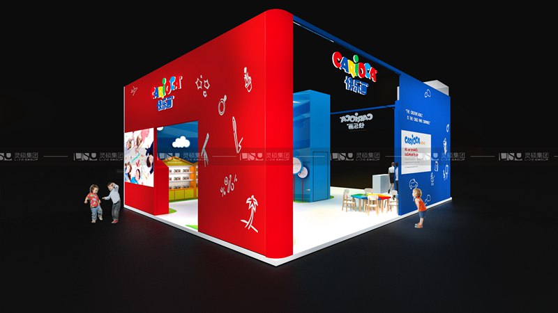 晨光-2019年上海展會展臺設(shè)計案例