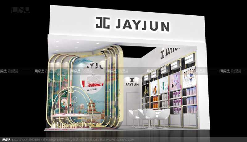 JAYJUN-2019上海展會展臺設(shè)計(jì)案例