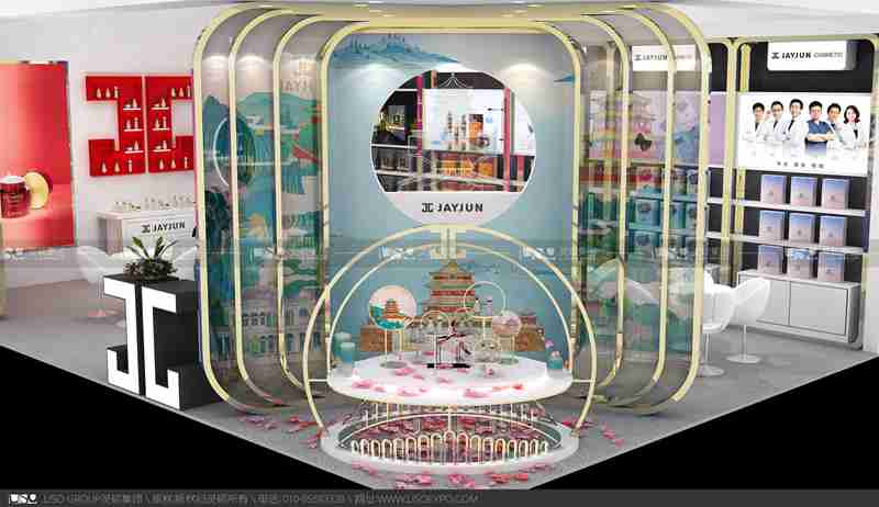 JAYJUN-2019上海展會展臺設(shè)計(jì)案例
