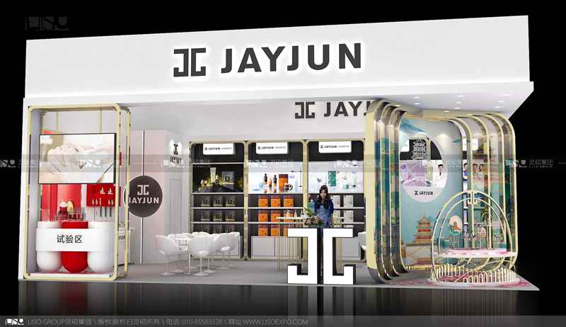 JAYJUN-2019上海展會展臺設(shè)計(jì)案例