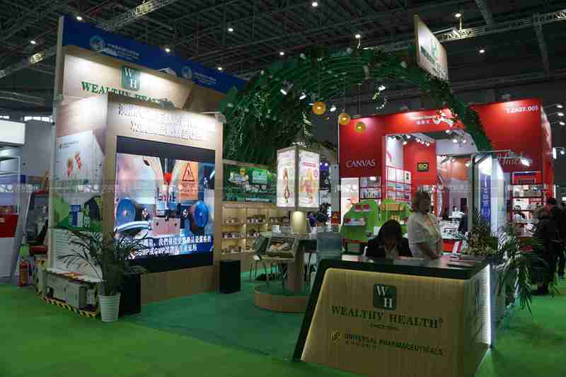 Wealthy health-2019年第上海展會展臺設(shè)計案例