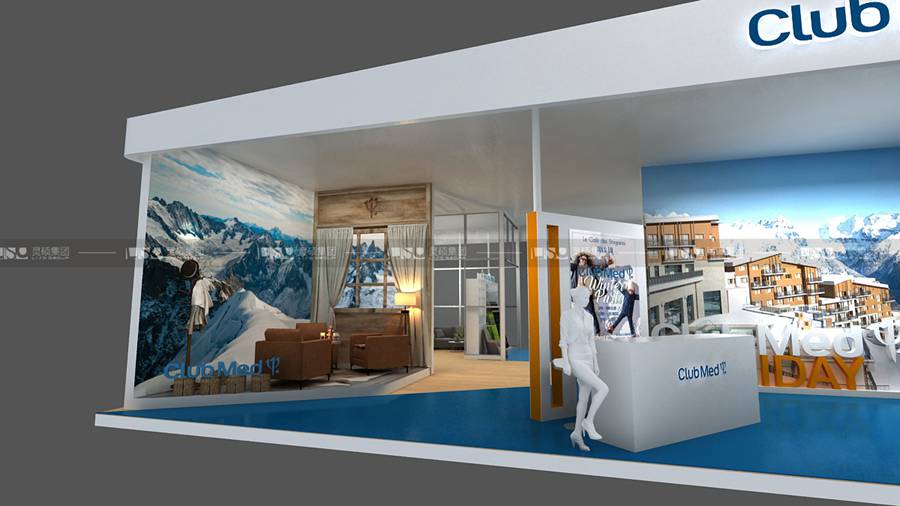 復星旅文-2019年上海展會展臺設計案例