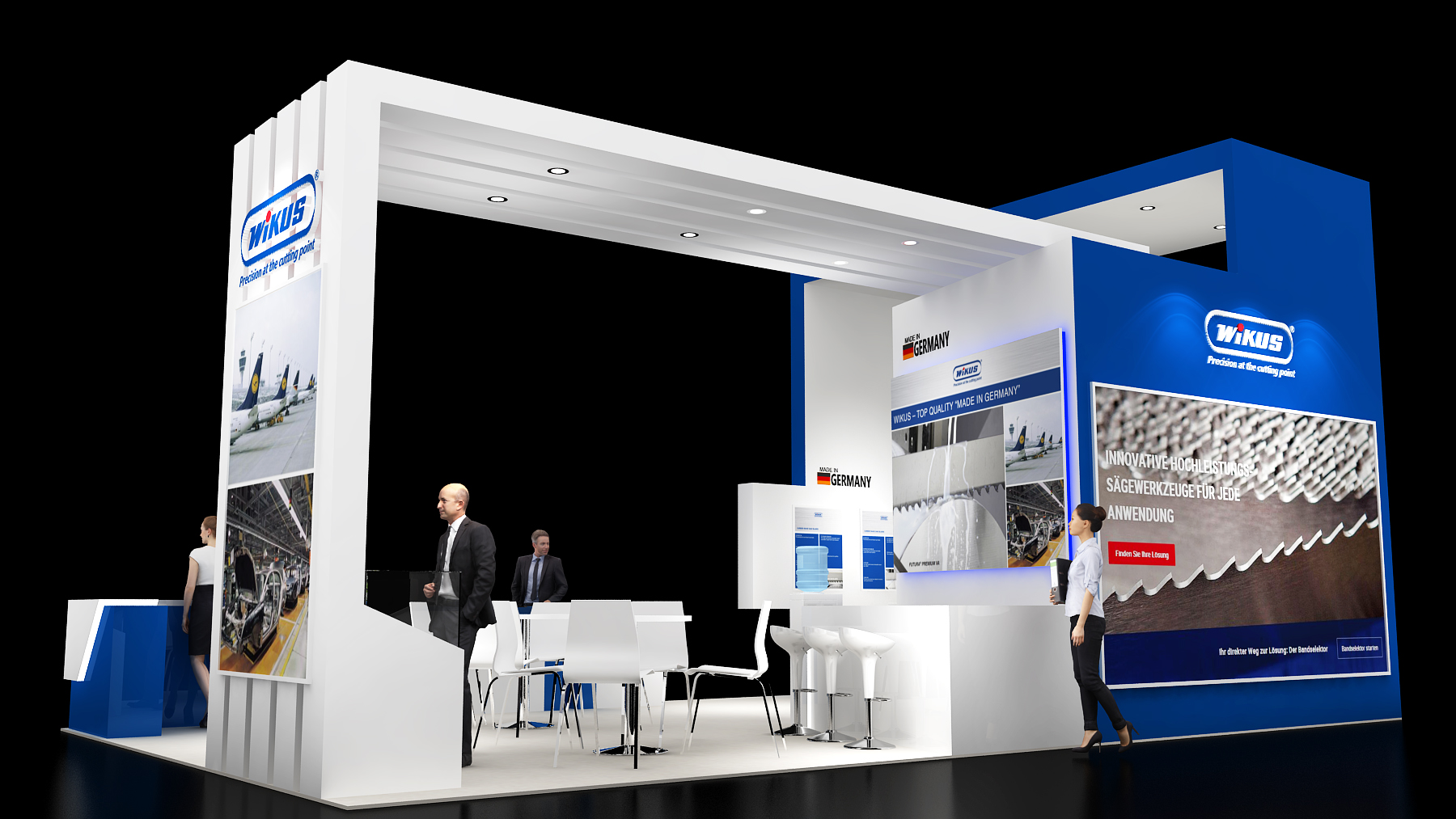 威庫司鋸業(yè)-上海展會展臺設(shè)計搭建案例