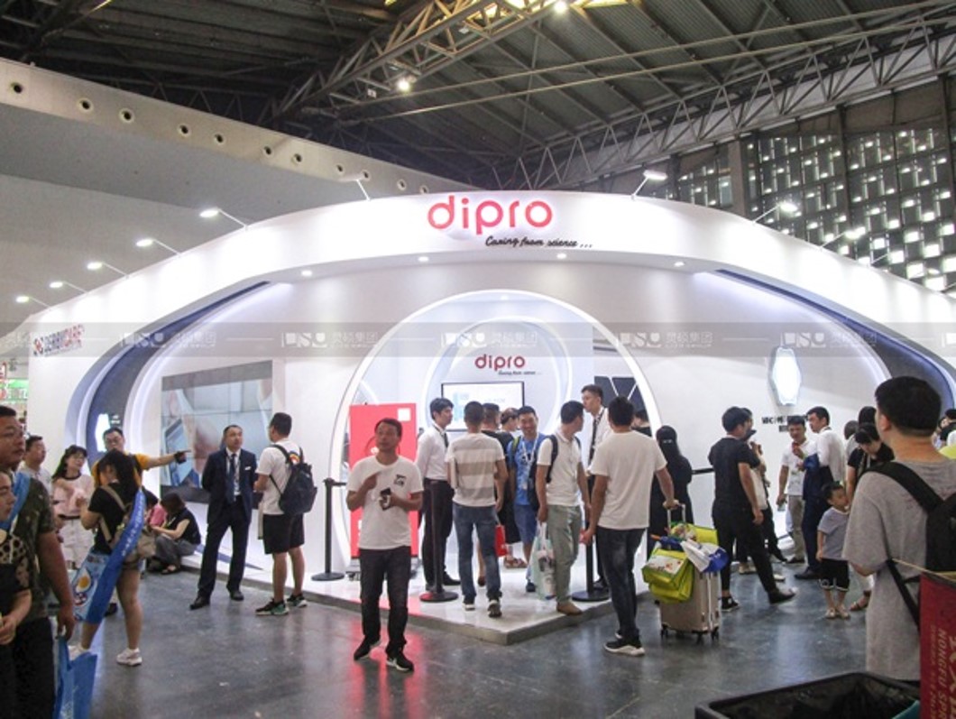 迪輔樂微生物—CBME孕嬰童展臺設(shè)計搭建案例