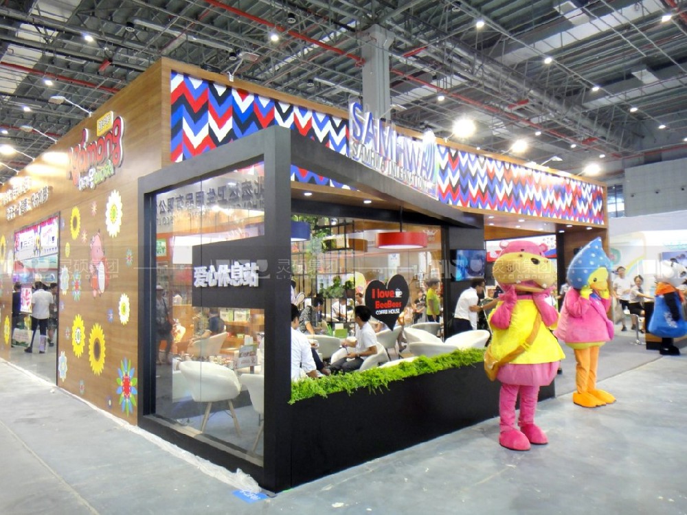 金貝柔—孕嬰童展臺設(shè)計搭建案例